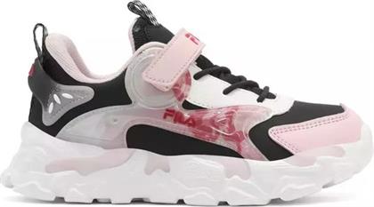 ΠΑΙΔΙΚΑ ΠΑΠΟΥΤΣΙΑ MEMORY MUSHA 2 ΓΙΑ ΚΟΡΙΤΣΙΑ BLACK/PINK (ΜΕΓΕΘΗ 28-35) - ΠΟΛΥΧΡΩΜΟ FILA