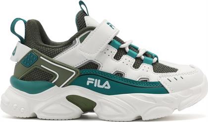 ΠΑΙΔΙΚΑ ΠΑΠΟΥΤΣΙΑ MEMORY SPINEL 3 ΓΙΑ ΑΓΟΡΙΑ GREY/GREEN (ΜΕΓΕΘΗ 28-35) - ΠΟΛΥΧΡΩΜΟ FILA