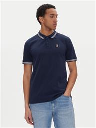 POLO LUBEEK FAM0898 ΣΚΟΥΡΟ ΜΠΛΕ REGULAR FIT FILA