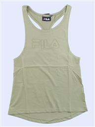 QUILL FIT TANK SS22SPW053-310 VETIVER FILA από το TROUMPOUKIS