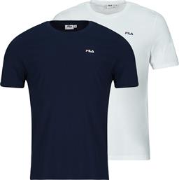 T-SHIRT ΜΕ ΚΟΝΤΑ ΜΑΝΙΚΙΑ BROD TEE PACK X2 FILA