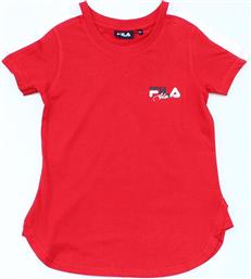 T-SHIRT SS22SPW007-640 CHINESE RED FILA