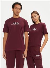 T-SHIRT UNISEX BEDBURG FAU0147 ΜΠΟΡΝΤΟ REGULAR FIT FILA