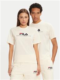 T-SHIRT UNISEX BEDBURG FAU0147 ΕΚΡΟΥ REGULAR FIT FILA