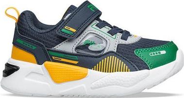 ΒΡΕΦΙΚΑ ΠΑΠΟΥΤΣΙΑ KILLINGTON 3 ΓΙΑ ΑΓΟΡΙΑ NAVY/GREEN (ΜΕΓΕΘΗ 23-27) - ΜΑΥΡΟ FILA