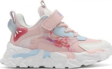 ΒΡΕΦΙΚΑ ΠΑΠΟΥΤΣΙΑ MEMORY MUSHA 2 ΓΙΑ ΚΟΡΙΤΣΙΑ LIGHT BLUE/PINK (ΜΕΓΕΘΗ 23-27) - ΡΟΖ FILA