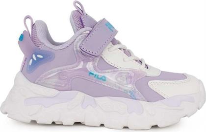 ΒΡΕΦΙΚΑ ΠΑΠΟΥΤΣΙΑ MEMORY MUSHA 2 ΓΙΑ ΚΟΡΙΤΣΙΑ LILAC/WHITE (ΜΕΓΕΘΗ 23-27) - ΜΩΒ FILA