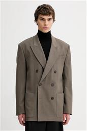 ΣΑΚΑΚΙ ΜΕ ΠΡΟΣΘΗΚΗ ΜΑΛΛΙΝΟΥ ΥΦΑΣΜΑΤΟΣ ΧΡΩΜΑ: ΚΑΦΕ, 31234 FILIPPA K