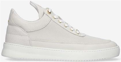 ΔΕΡΜΑΤΙΝΑ ΑΘΛΗΤΙΚΑ ΠΑΠΟΥΤΣΙΑ LOW TOP ΧΡΩΜΑ: ΓΚΡΙ FILLING PIECES