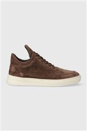 ΣΟΥΕΤ ΑΘΛΗΤΙΚΑ ΠΑΠΟΥΤΣΙΑ LOW TOP SUEDE ΧΡΩΜΑ: ΚΑΦΕ 10122791909 FILLING PIECES