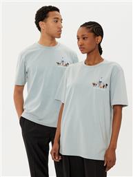 T-SHIRT UNISEX DOG WALKER 7449981 ΠΡΑΣΙΝΟ REGULAR FIT FILLING PIECES