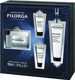 PROMO TIME-FILLER 5XP CREAM 50ML & ΔΩΡΟ MESO-MASK 30ML & ΔΩΡΟ INTENSIVE SERUM 7ML & EYES 5XP 4ML FILORGA