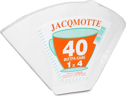 ΦΙΛΤΡΑ ΚΑΦΕ 1X4 JACQMOTTE (40 ΤΕΜ) από το e-FRESH