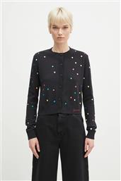 ΜΑΛΛΙΝΗ ΖΑΚΕΤΑ CONFETTI DOT PRINT LOGO ΧΡΩΜΑ: ΜΑΥΡΟ, W02SPKCA337KN03BK01 FIORUCCI