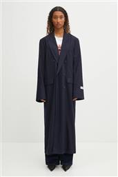ΜΑΛΛΙΝΟ ΠΑΛΤΟ LIGHT WOOL MAXI ΧΡΩΜΑ: ΝΑΥΤΙΚΟ ΜΠΛΕ, W02FPOCO382WO01BL05 FIORUCCI