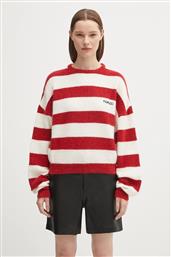 ΜΑΛΛΙΝΟ ΠΟΥΛΟΒΕΡ CROPPED ALPACA ΧΡΩΜΑ: ΚΟΚΚΙΝΟ, W02FPKSW448KN11RD02 FIORUCCI