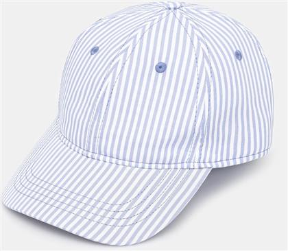 ΒΑΜΒΑΚΕΡΟ ΚΑΠΕΛΟ ΤΟΥ ΜΠΕΙΖΜΠΟΛ STRIPED TIE RIBBON ΧΡΩΜΑ: ΜΠΛΕ, W02SMAHA398CJ01BL07 FIORUCCI