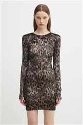 ΒΕΛΟΥΔΙΝΟ ΦΟΡΕΜΑ BANIMALIER PRINT VELOUR PADDED MINI ΧΡΩΜΑ: ΚΑΦΕ, W02FPDMN011VR01BR01 FIORUCCI