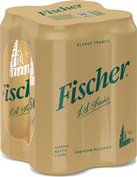 ΜΠΥΡΑ PILSNER ΚΟΥΤΙ (4X500 ML) FISCHER