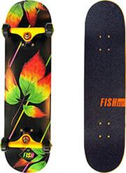 SKATEBOARD 31'' FALL FISH NORTHEAST MAPLE FISH SKATEBOARDS