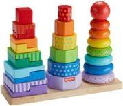 FISHER-PRICE - WOODEN STACKING SHAPE SORTER FISHER PRICE