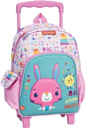 ΣΧΟΛΙΚΗ ΤΣΑΝΤΑ ΤΡΟΛΕΙ ΝΗΠΙΑΓΩΓΕΙΟΥ (25X15X30) FISHER PRICE BUNNY 349-31073 FISHER - PRICE