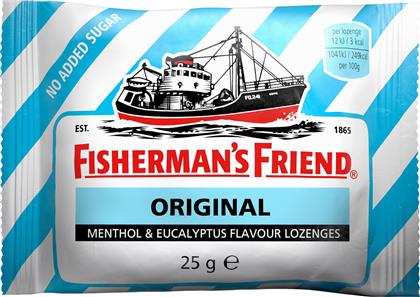 ΚΑΡΑΜΕΛΕΣ ORIGINAL ΧΩΡΙΣ ΖΑΧΑΡΗ (25 G) FISHERMANS από το e-FRESH