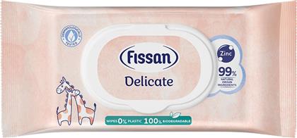 DELICATE BABY WIPES ΥΠΟΑΛΛΕΡΓΙΚΑ ΒΡΕΦΙΚΑ ΜΑΝΤΗΛΑΚΙΑ ΚΑΘΗΜΕΡΙΝΗΣ ΧΡΗΣΗΣ ΚΑΤΑΛΛΗΛΑ ΓΙΑ ΤΟΝ ΑΠΑΛΟ ΚΑΘΑΡΙΣΜΟ ΚΑΙ ΤΗΝ ΠΡΟΣΤΑΣΙΑ ΤΟΥ ΕΥΑΙΣΘΗΤΟΥ ΒΡΕΦΙΚΟΥ ΔΕΡΜΑΤΟΣ ΑΠΟ ΕΡΕΘΙΣΜΟΥΣ ΜΕ ΚΑΠΑΚΙ 70 ΤΕΜΑΧΙΑ FISSAN