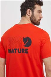 ΜΠΛΟΥΖΑΚΙ WALK WITH NATURE ΧΡΩΜΑ: ΠΟΡΤΟΚΑΛΙ, F12600216 FJALLRAVEN