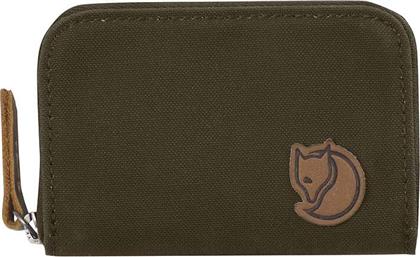 ΠΟΡΤΟΦΟΛΙ ZIP CARD HOLDER ΧΡΩΜΑ: ΠΡΑΣΙΝΟ, F24218 FJALLRAVEN