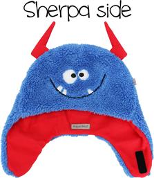 ΣΚΟΥΦΑΚΙ 2 ΟΨΕΩΝ FLEECE-SHERPA 2-4 ΕΤΩΝ MONSTERS FJKWS712M (ΥΦΑΣΜΑ: FLEECE, ΧΡΩΜΑ: ΜΠΛΕ) - - FJKWS712M FLAPJACKKIDS