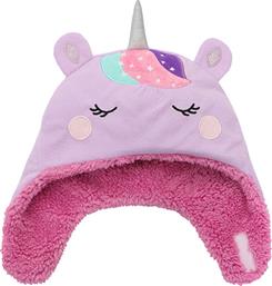 ΣΚΟΥΦΑΚΙ 2 ΟΨΕΩΝ FLEECE-SHERPA 2-4 ΕΤΩΝ UNICORN-NARWHAL FJKWS697M (ΥΦΑΣΜΑ: FLEECE, ΧΡΩΜΑ: ΦΟΥΞΙΑ) - - FJKWS697M FLAPJACKKIDS