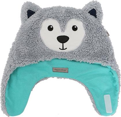 ΣΚΟΥΦΑΚΙ 2 ΟΨΕΩΝ FLEECE-SHERPA 2-4 ΕΤΩΝ WOLF-SKI FJKWS718M (ΥΦΑΣΜΑ: FLEECE, ΧΡΩΜΑ: ΓΚΡΙ) - - FJKWS718M FLAPJACKKIDS