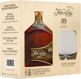 RUM CENTENARIO 18 ΕΤΩΝ GIFT BOX 700 ML FLOR DE CANA