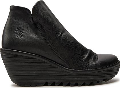 ΜΠΟΤΑΚΙΑ YIP P500505017 ΜΑΥΡΟ FLY LONDON