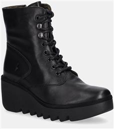 ΔΕΡΜΑΤΙΝΑ WORKERS BIRR534FLY ΧΡΩΜΑ: ΜΑΥΡΟ, P501534000 FLY LONDON