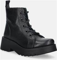 ΔΕΡΜΑΤΙΝΑ WORKERS METZ788FLY ΧΡΩΜΑ: ΜΑΥΡΟ, P144788009 FLY LONDON