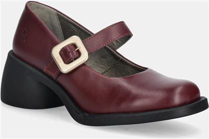 ΔΕΡΜΑΤΙΝΕΣ ΓΟΒΕΣ HUVI044FLY ΧΡΩΜΑ: ΜΠΟΡΝΤΟ, P145044010 FLY LONDON