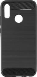 CARBON BACK COVER CASE FOR HUAWEI P SMART 2019 BLACK FORCELL