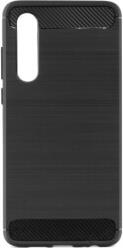 CARBON BACK COVER CASE FOR HUAWEI P30 BLACK FORCELL από το e-SHOP
