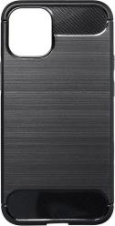 CARBON BACK COVER CASE FOR IPHONE 12 / 12 PRO BLACK FORCELL