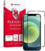FLEXIBLE NANO GLASS 5D FOR IPHONE 12/12 PRO BLACK FORCELL
