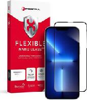 FLEXIBLE NANO GLASS 5D FOR IPHONE 13 PRO MAX/14 PLUS BLACK FORCELL