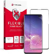 FLEXIBLE NANO GLASS 5D FOR SAMSUNG GALAXY S10+ BLACK (HOT BENDING) FORCELL