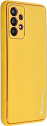 LEATHER CASE FOR SAMSUNG GALAXY A13 5G A04S YELLOW FORCELL από το e-SHOP