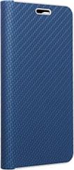 LUNA BOOK CARBON FOR SAMSUNG S22 BLUE FORCELL