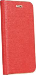LUNA BOOK FLIP CASE GOLD FOR IPHONE 7 / 8 / SE 2020 RED FORCELL
