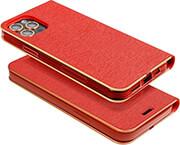 LUNA BOOK GOLD FOR XIAOMI REDMI NOTE 11 / 11S RED FORCELL