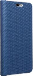 LUNA CARBON FLIP CASE FOR XIAOMI REDMI NOTE 10 5G BLUE FORCELL από το e-SHOP