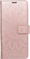 MEZZO BOOK FLIP CASE FOR SAMSUNG GALAXY A12 MANDALA ROSE GOLD FORCELL